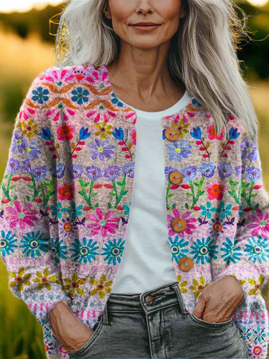 Freya - Patchwork-Cardigan