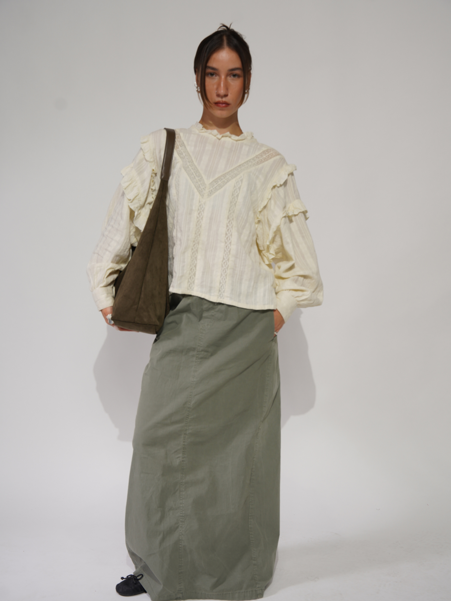 Dahl - Tagestasche aus Wildleder