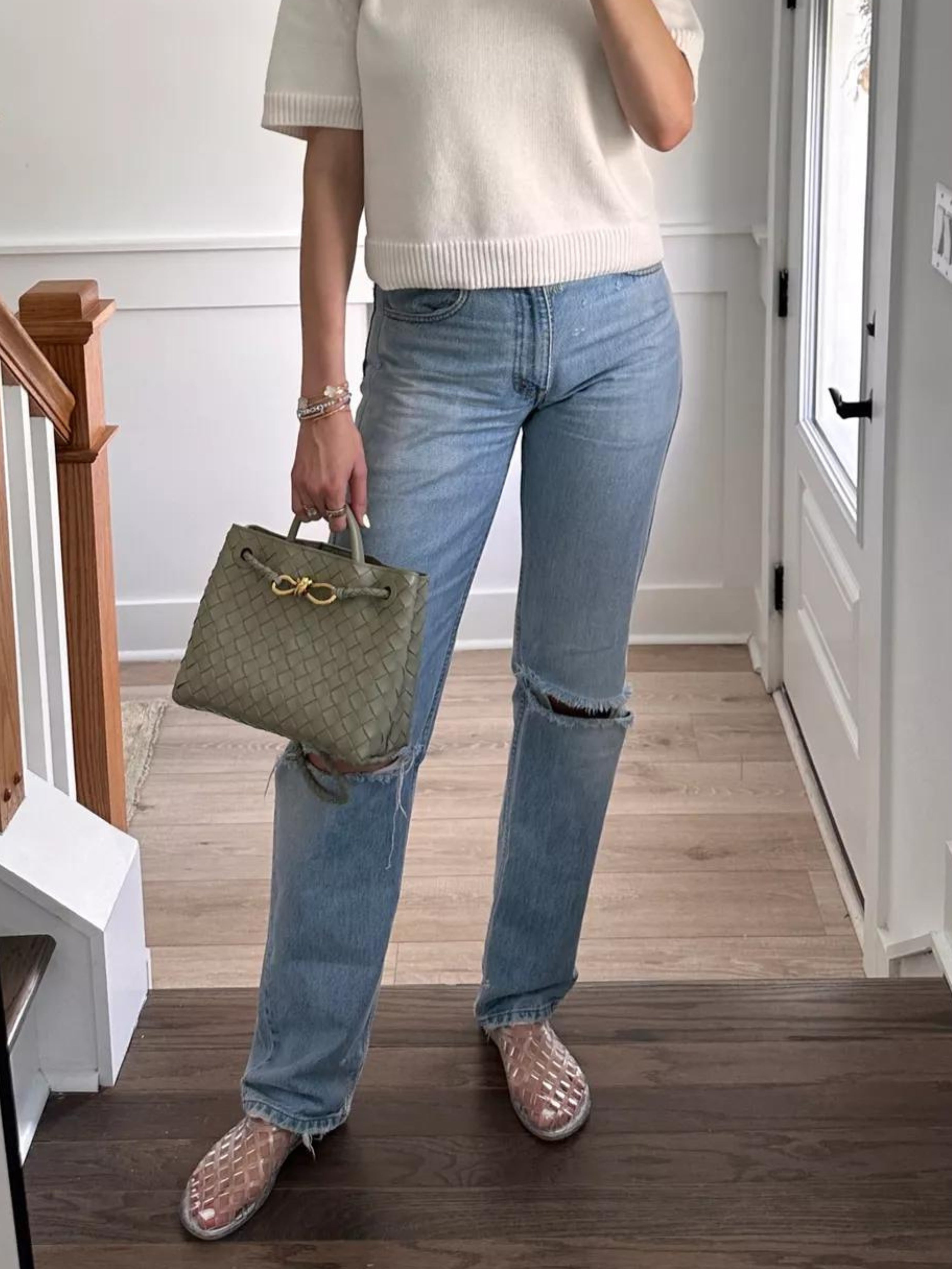 Hazelina - Gewebte Tasche klein