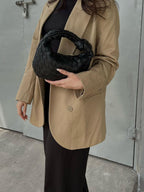 Marigold Geflochtene Mini-Henkeltasche