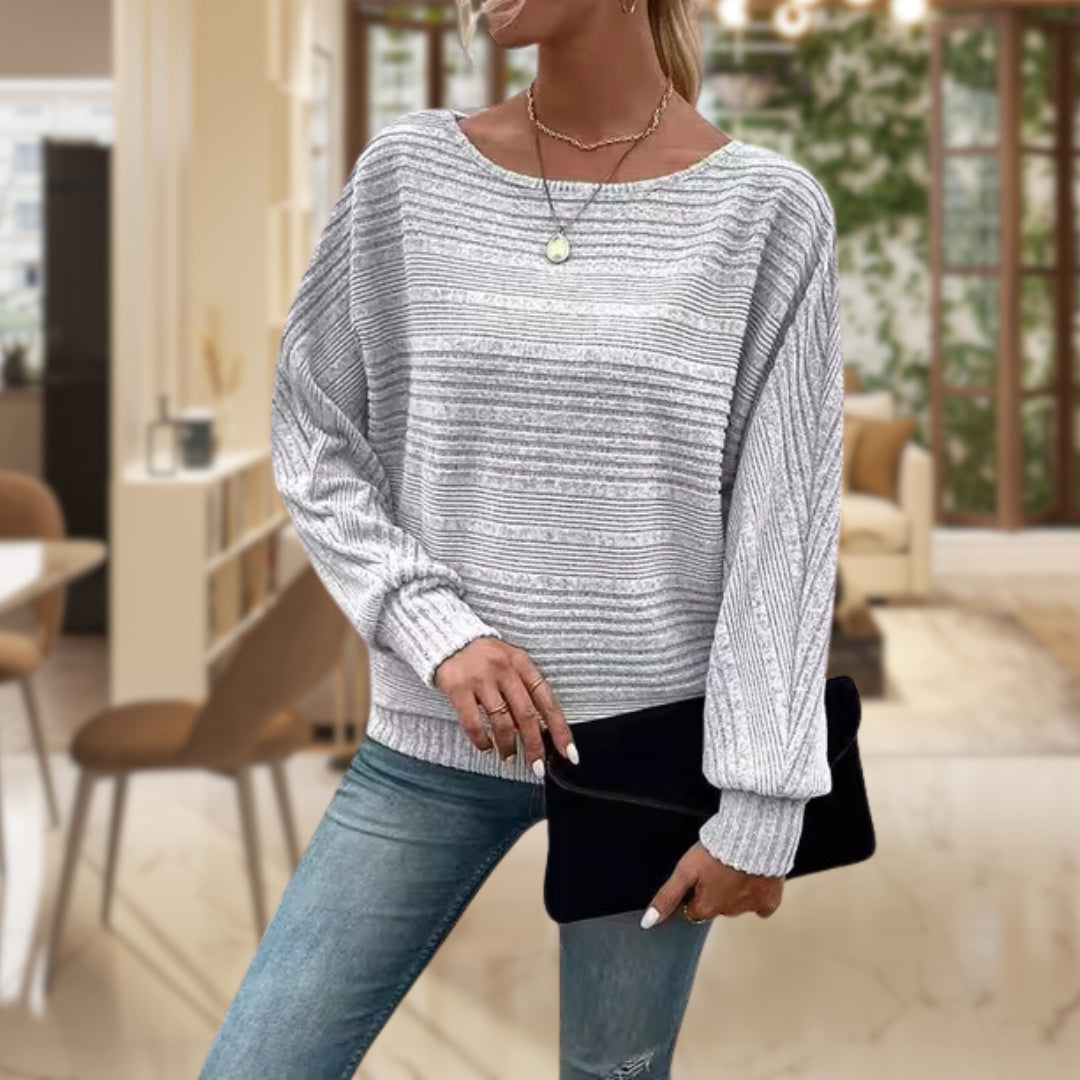 Abigail -Strukturierter Pullover