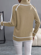 Janice - Pullover mit hohem Kragen