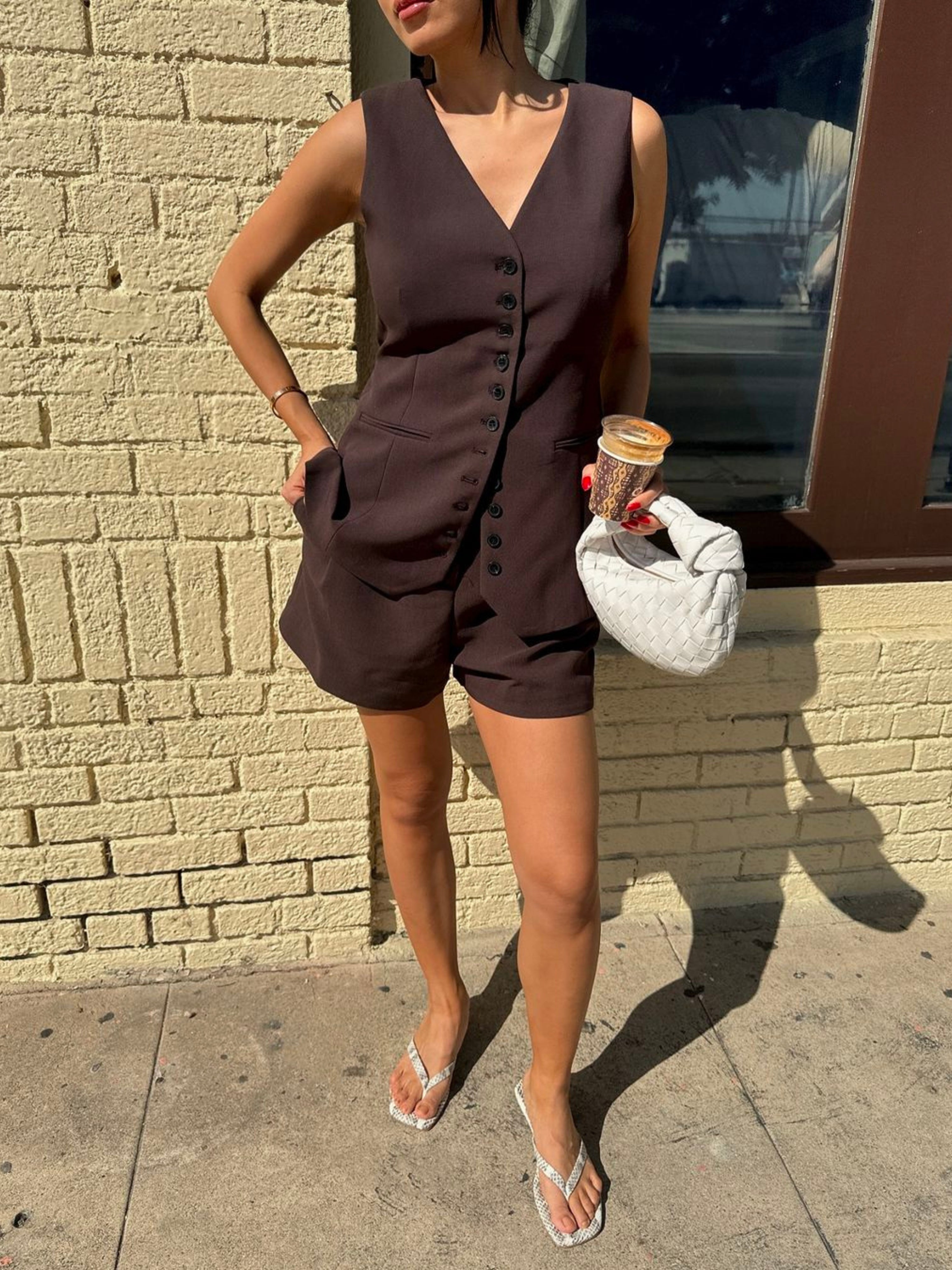 Marigold Geflochtene Mini-Henkeltasche