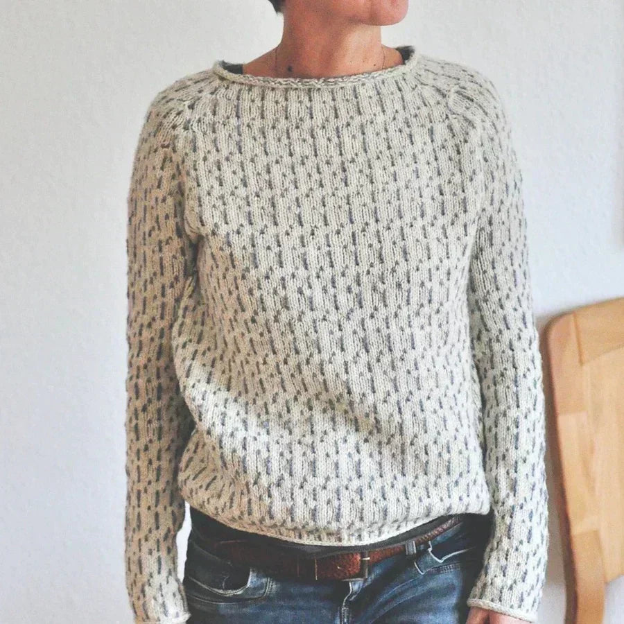 Lilla - Lässiger bequemer Pullover