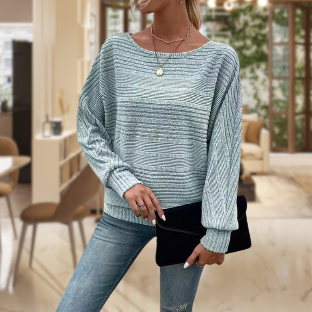 Abigail -Strukturierter Pullover