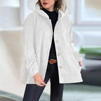 Jaze - Lässige Cord-Hoodie-Jacke für den Herbst