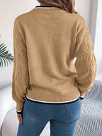Verity - Eleganter gestreifter Pullover