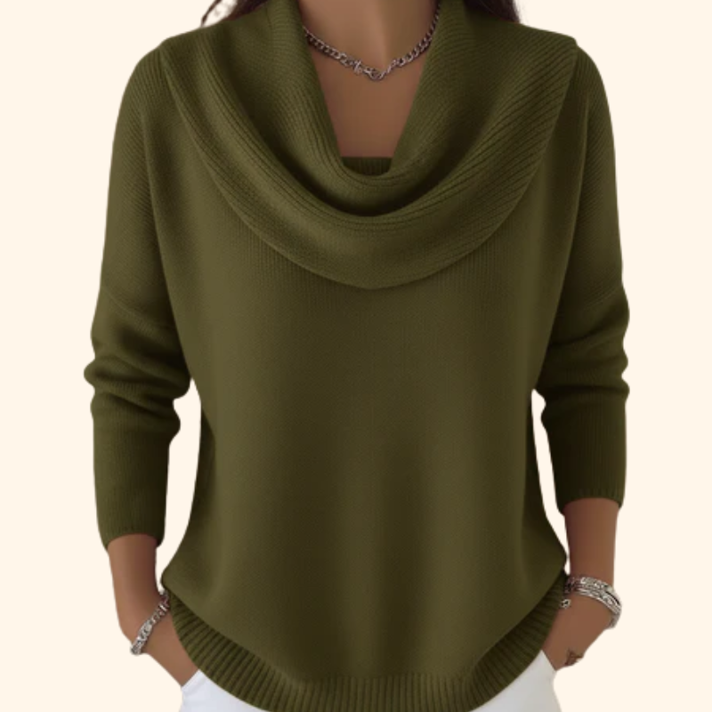 Emily – Eleganter Pullover mit Kragen