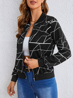 Carly – Geometrische Jacke