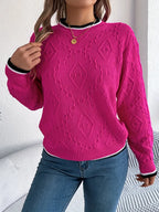 Verity - Eleganter gestreifter Pullover