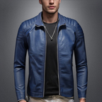 Adrean | Herren Klassische Lederjacke