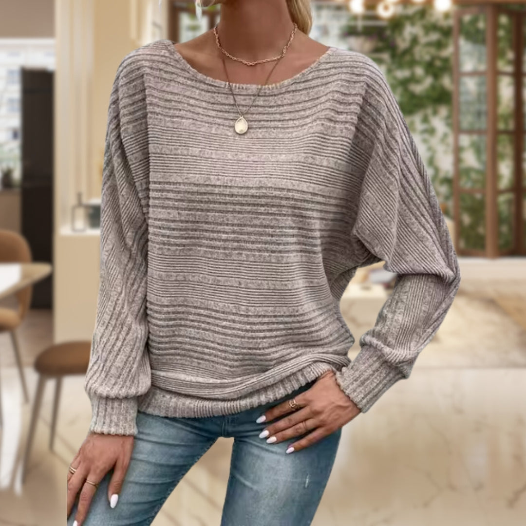Abigail -Strukturierter Pullover