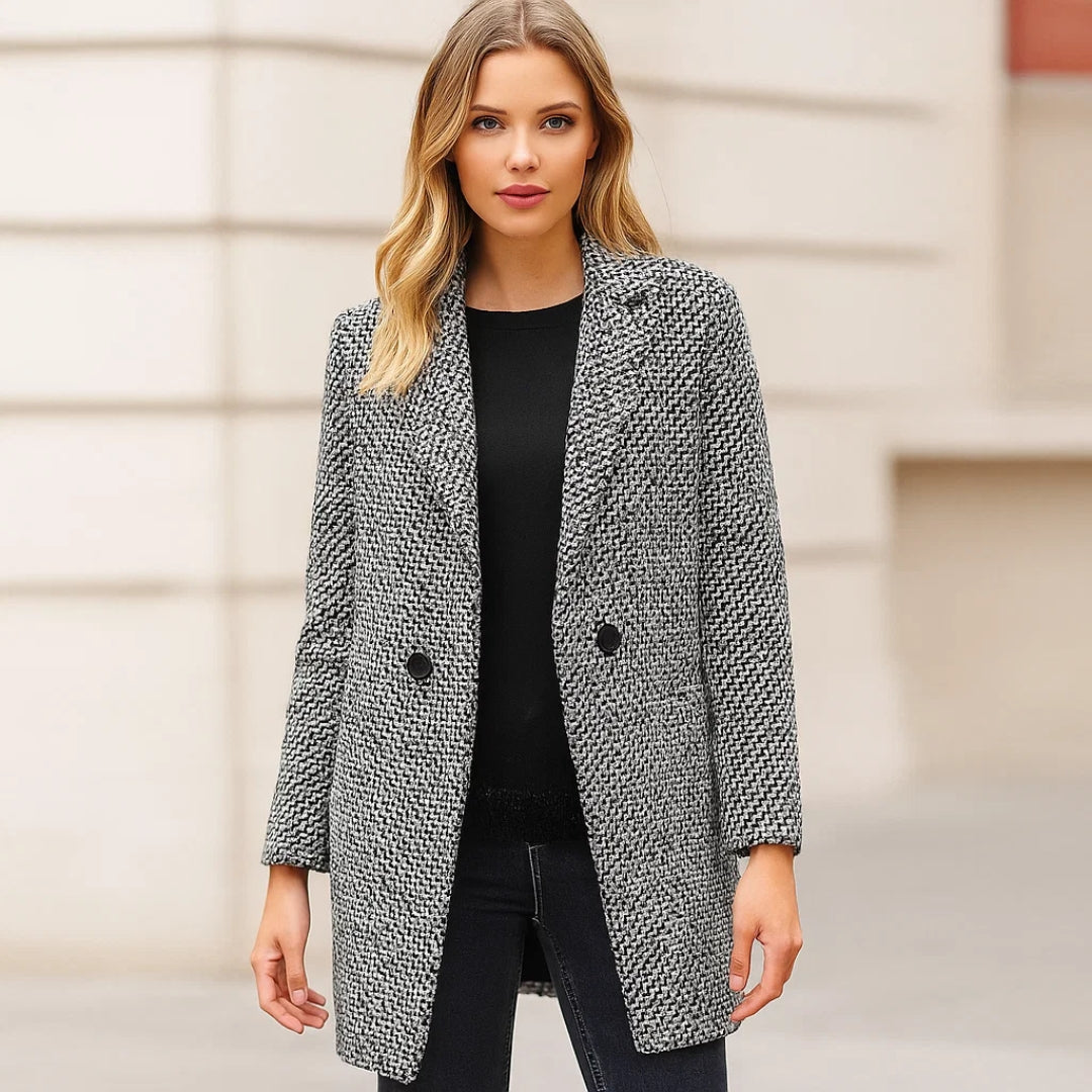 Caterinella - Lange Wolljacke