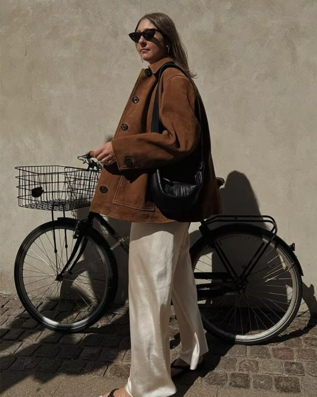 Paola Wildleder-Blazer