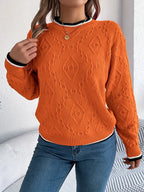 Verity - Eleganter gestreifter Pullover