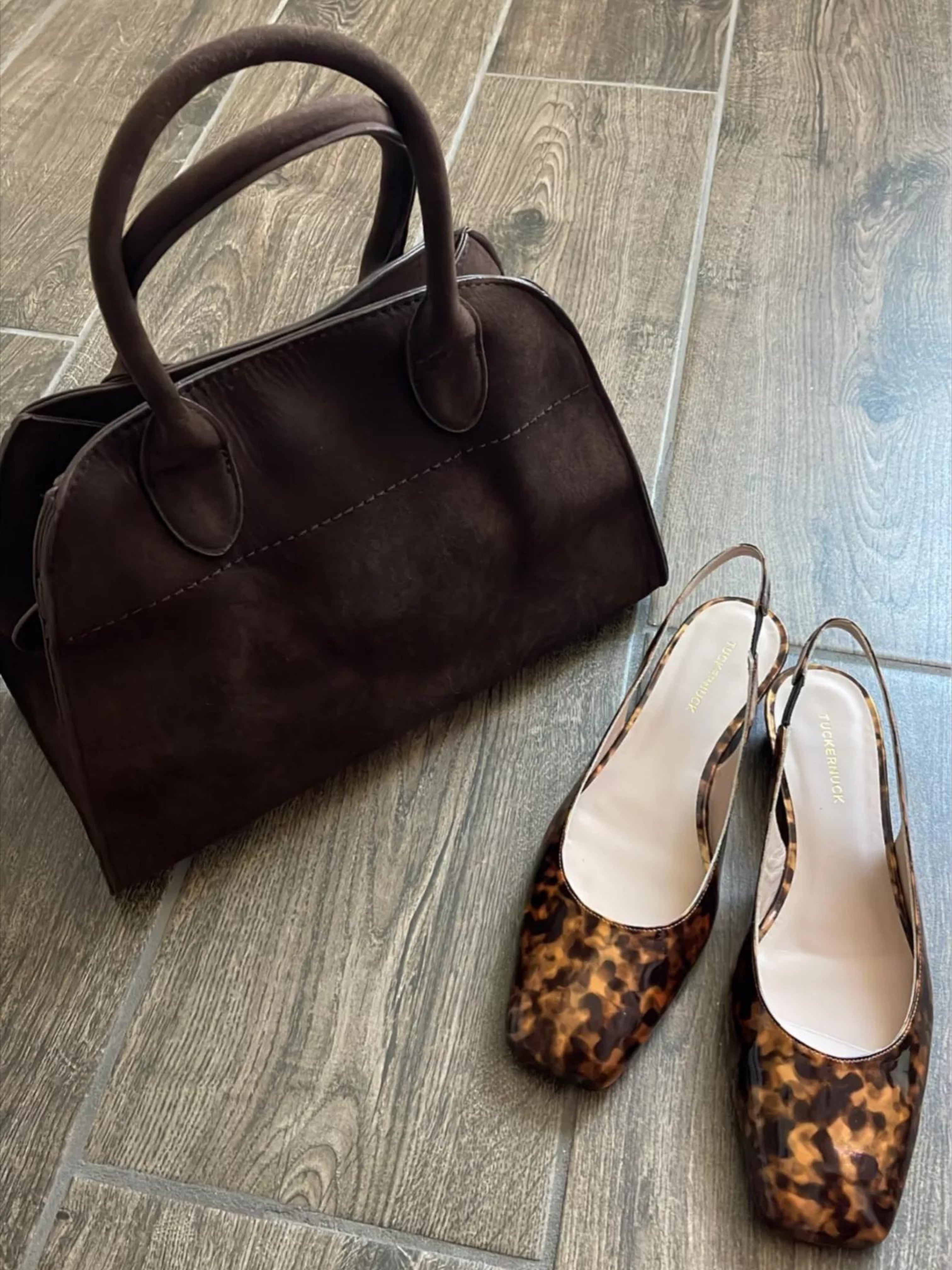 Ebony - Wildledertasche