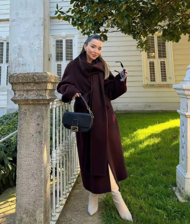 Bordeaux - Wickelmantel