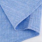 Leinen Button-Down Hemd Herren Langarm