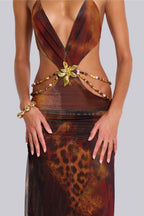 Hestia - Jungle Maxikleid