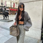 Athena’s Ascent V-Ausschnitt-Mantel