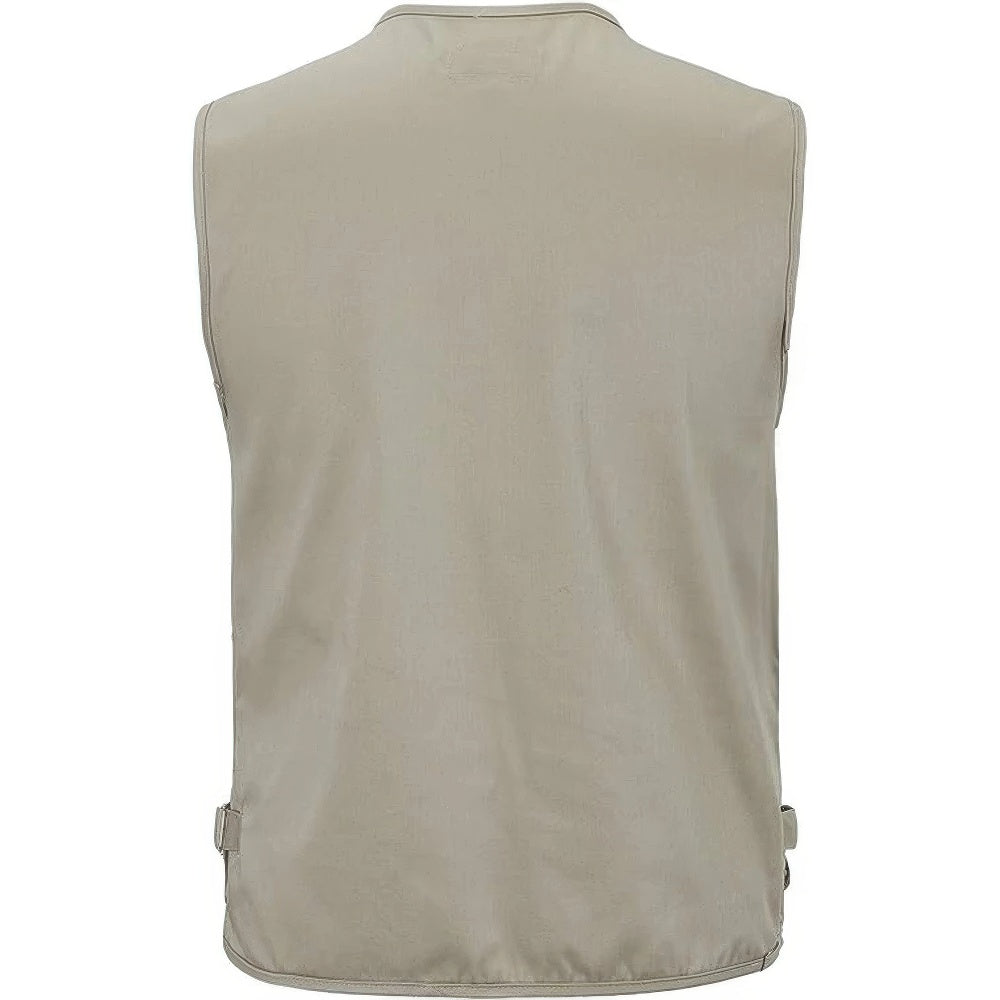 Mehrzweck-Outdoor-Weste für Herren mit vielen Taschen