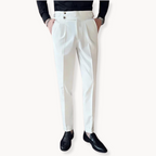 Modische Herrenhose mit verstellbarem Bund für stilvolle Anlässe