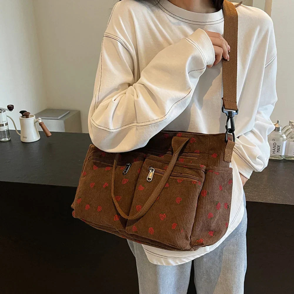 Rosie - Erdbeer-Einkaufstasche