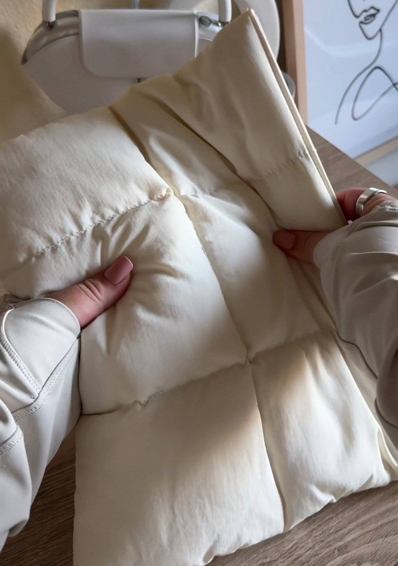 Cressida - Elegante Puff Laptophülle