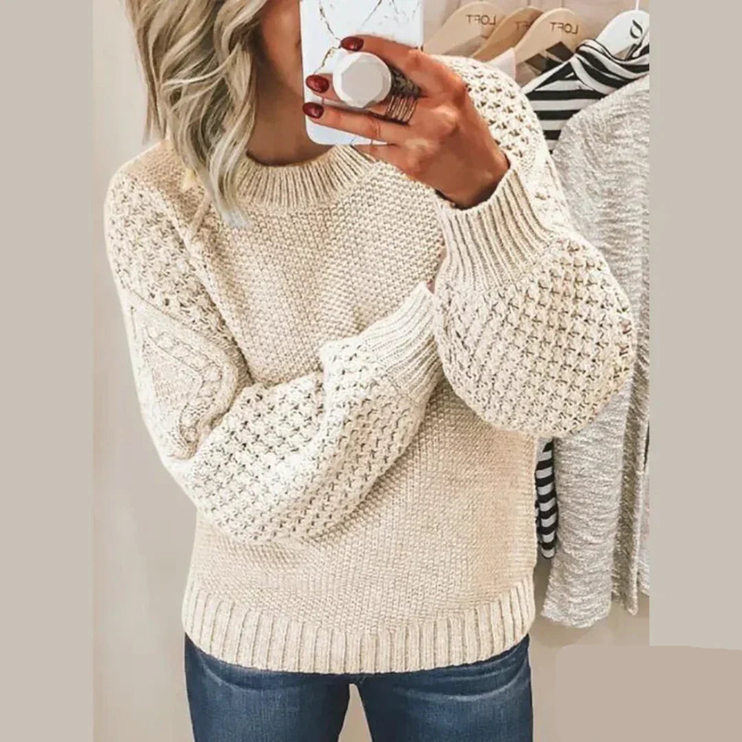 Kelly - Klassischer Wollpullover