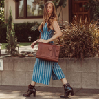 Bernadette – Schleifen-Satchel Handtasche