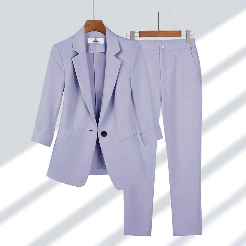 Victoria - Deluxe Blazer- und Hosen-Set