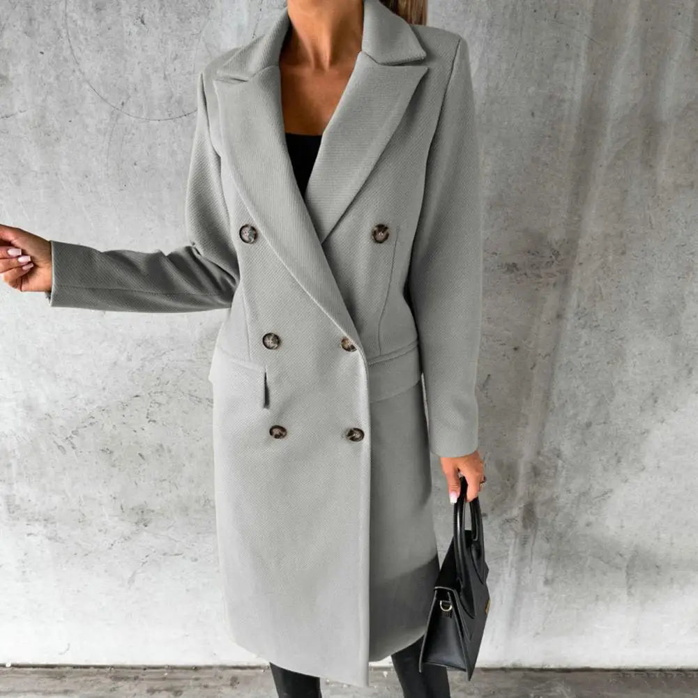 Aurelia – Luxuriöser Wolltrenchcoat