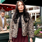 Animal Print Bomberjacken-Serie