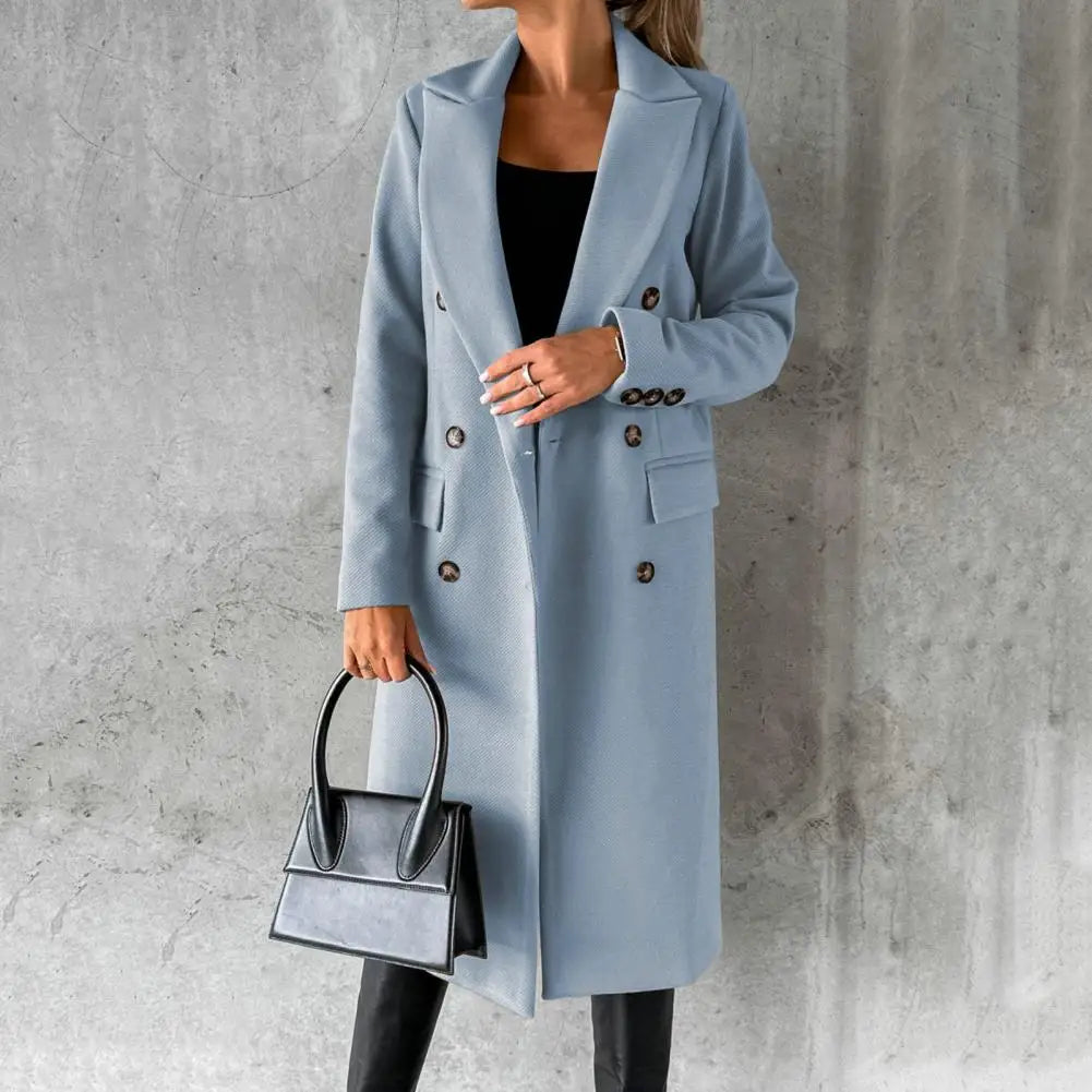 Aurelia – Luxuriöser Wolltrenchcoat