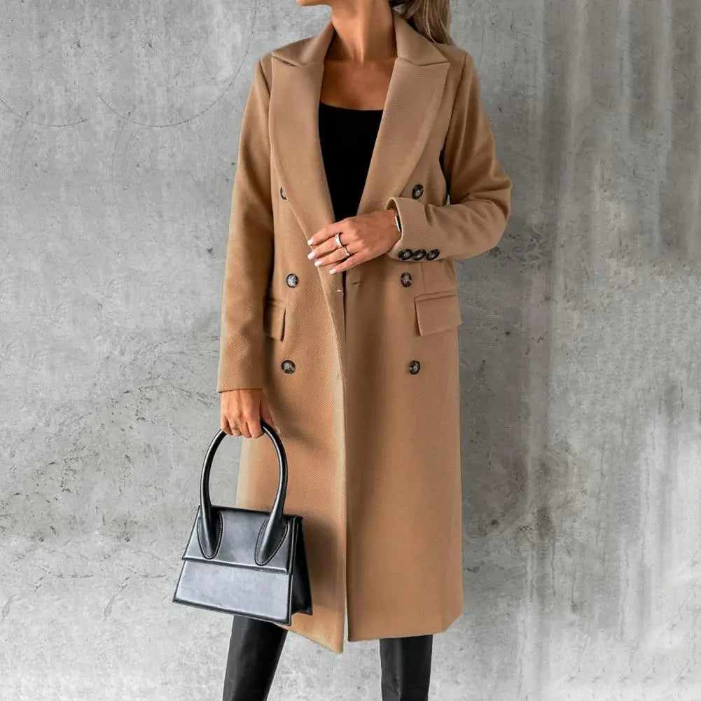 Aurelia – Luxuriöser Wolltrenchcoat