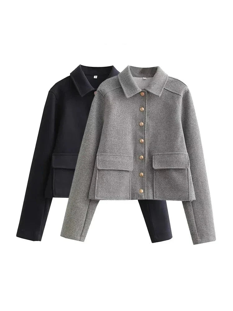 Lynn -  Button Jacke