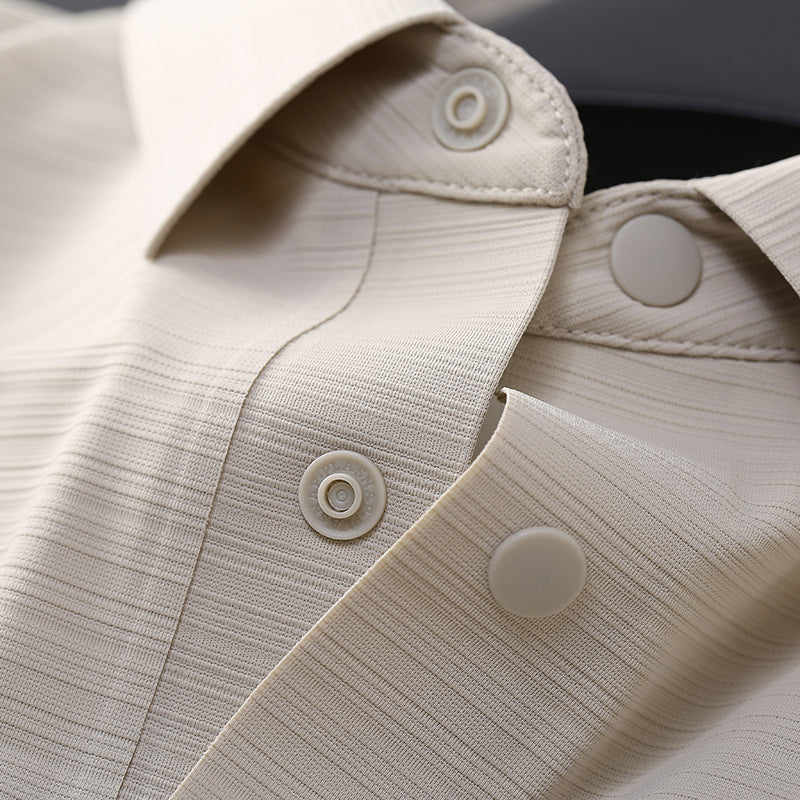 Atmungsaktives Herren Poloshirt aus Eisseide