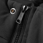 Warmer und winddichter Herren Wintermantel - Lang geschnitten für kalte Tage