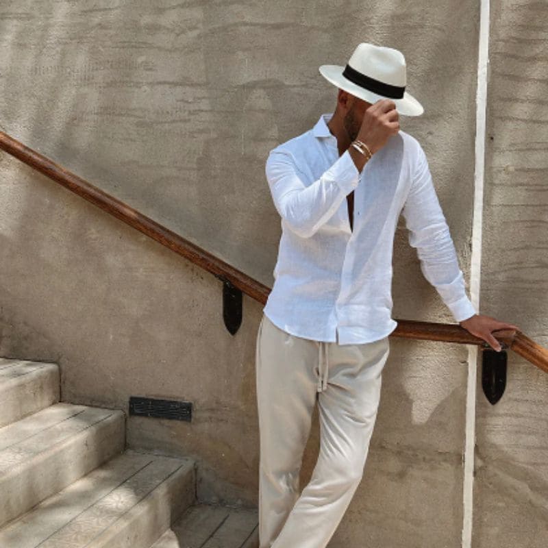 Quirin | Damen Weiß Hemd