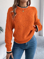 Verity - Eleganter gestreifter Pullover