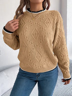Verity - Eleganter gestreifter Pullover
