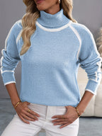 Janice - Pullover mit hohem Kragen