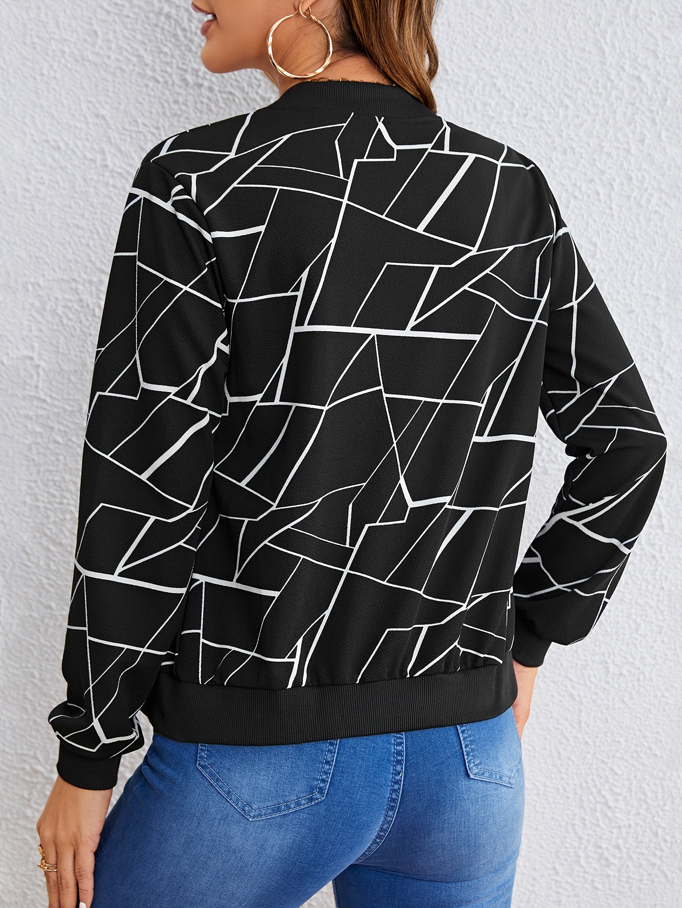 Carly – Geometrische Jacke
