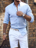 Dashiell | Herren Hemd mit Knopfleiste