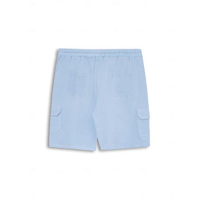 Ulysses | Herren Cargo Leinen-Shorts
