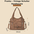 Franka – Vintage Schulter Handtasche