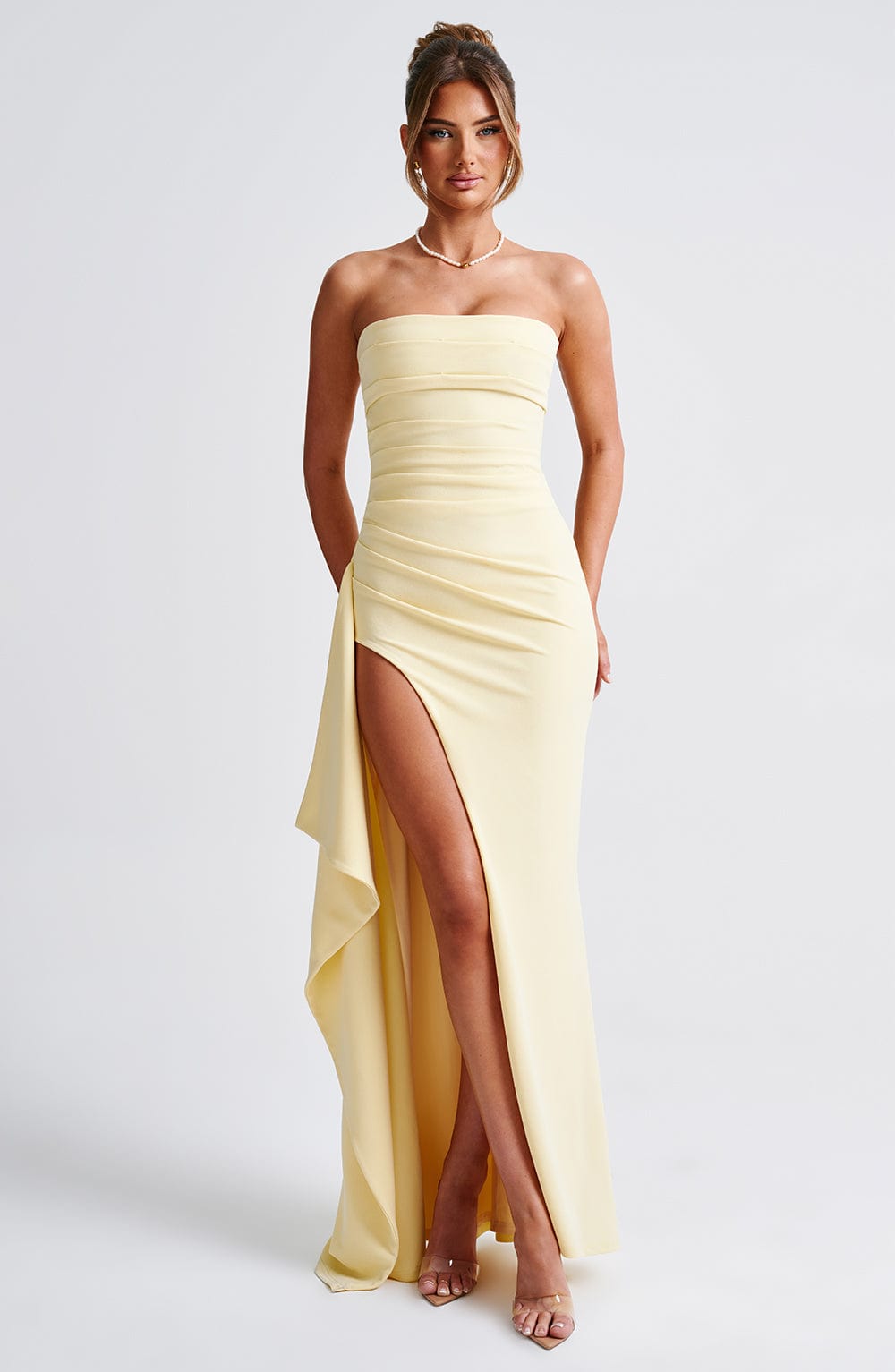 Bia - Maxikleid – Zitrone